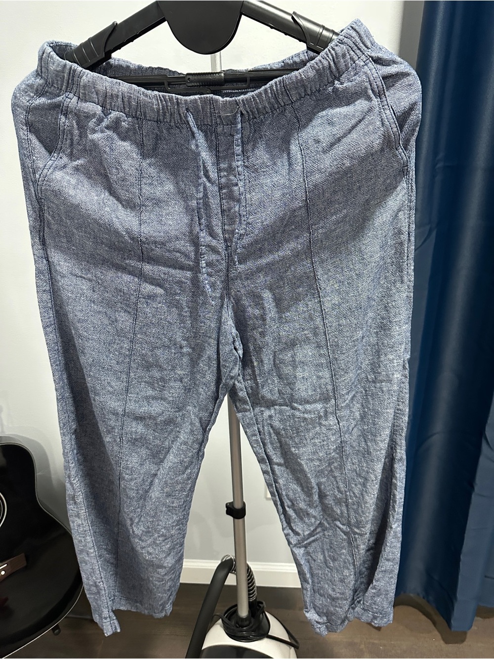 GAP Women's Linen Pull-on Wide Leg Pants (2)